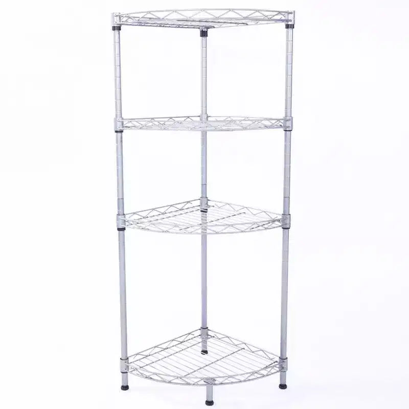 Étagère métallique à 4 niveaux, 30 cm de large, rayonnage de rangement compact