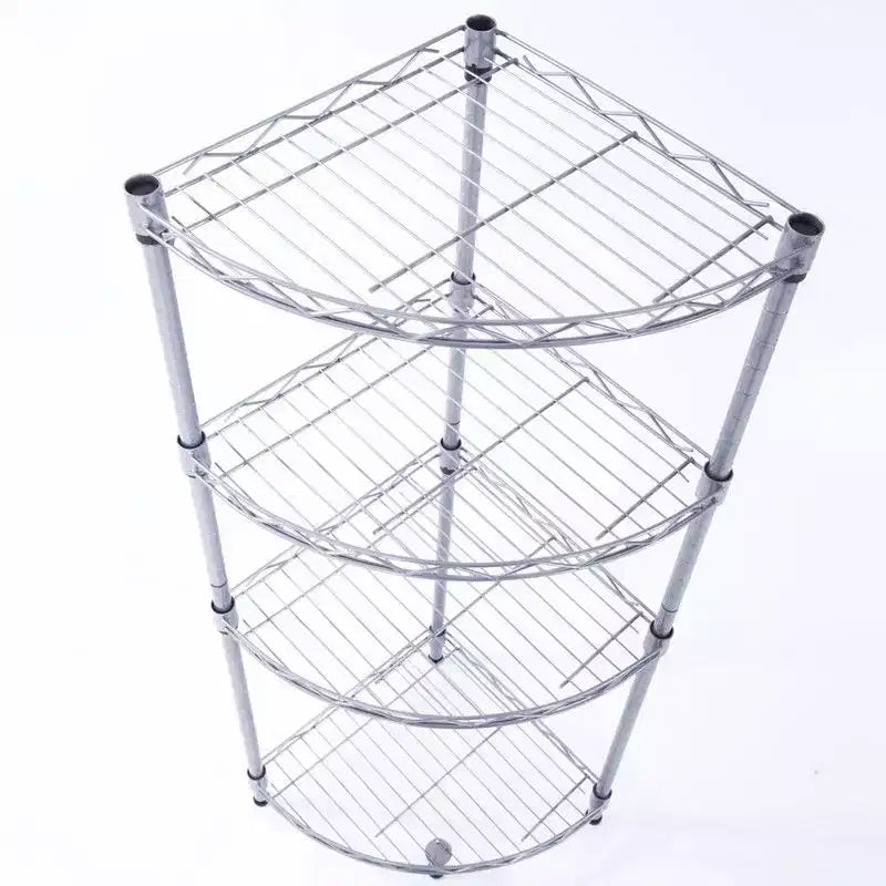 Étagère métallique à 4 niveaux, 30 cm de large, rayonnage de rangement compact
