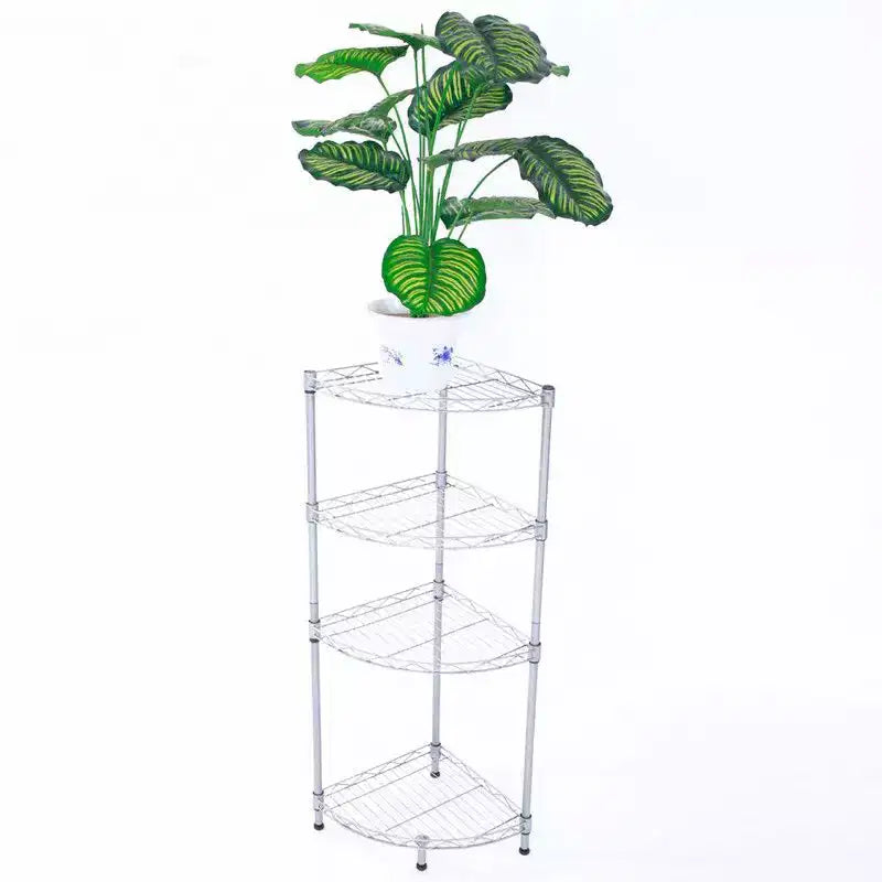 Étagère métallique à 4 niveaux, 30 cm de large, rayonnage de rangement compact