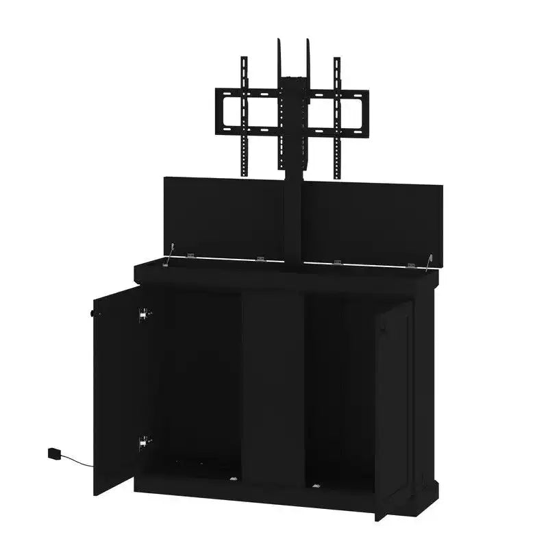 Station de jeu Smart Lift, hauteur réglable, double gestion des câbles, pour écrans 50"