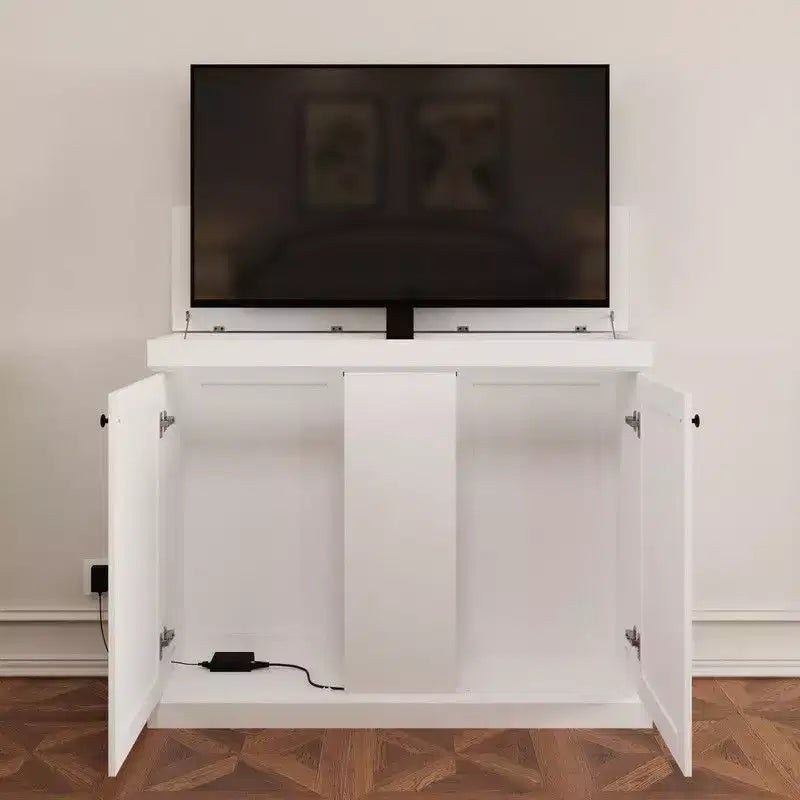 Station de jeu Smart Lift, hauteur réglable, double gestion des câbles, pour écrans 50"
