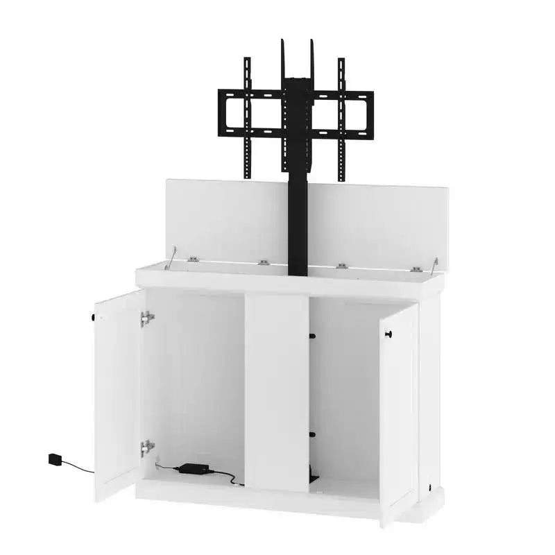 Station de jeu Smart Lift, hauteur réglable, double gestion des câbles, pour écrans 50"