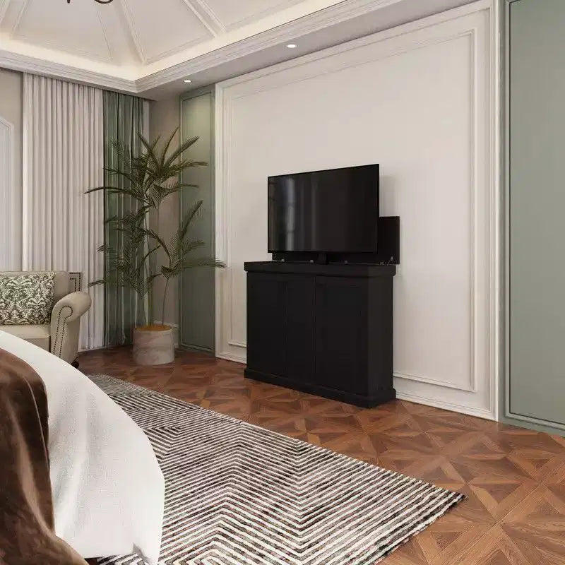 Station de jeu Smart Lift, hauteur réglable, double gestion des câbles, pour écrans 50"