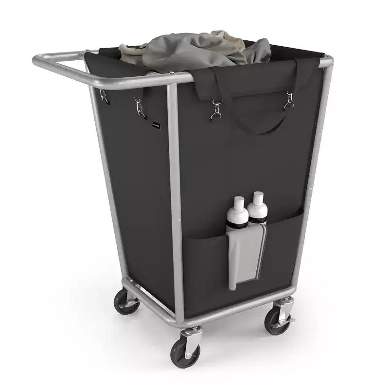Panier à Linge sur Roues, Sac Amovible, Cadre en Acier, 130 L (34,3 Gallons)