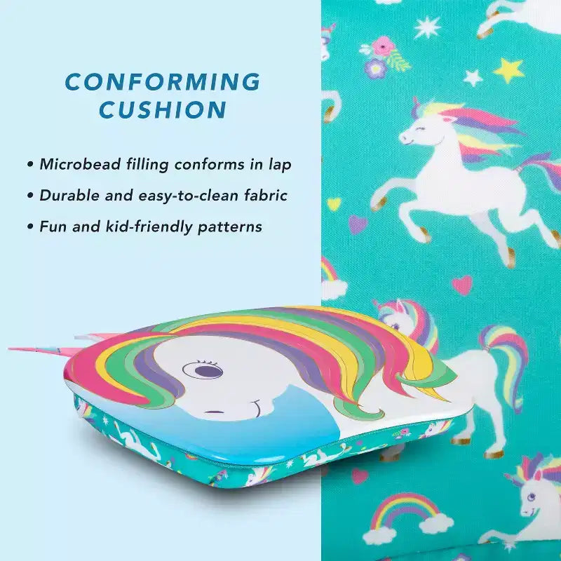 Tablette de genou pour enfants avec coussin à microbilles Motif animalier
