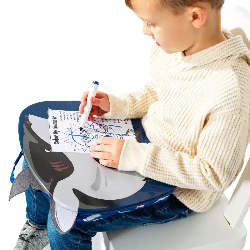 Tablette de genou pour enfants avec coussin à microbilles Motif animalier