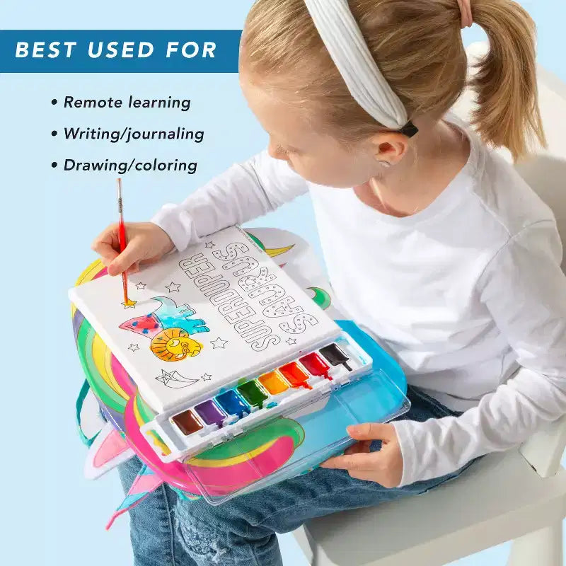 Tablette de genou pour enfants avec coussin à microbilles Motif animalier