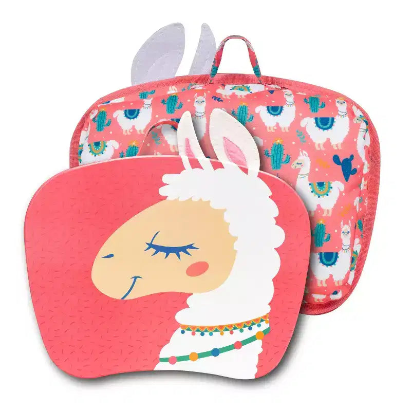 Tablette de genou pour enfants avec coussin à microbilles Motif animalier