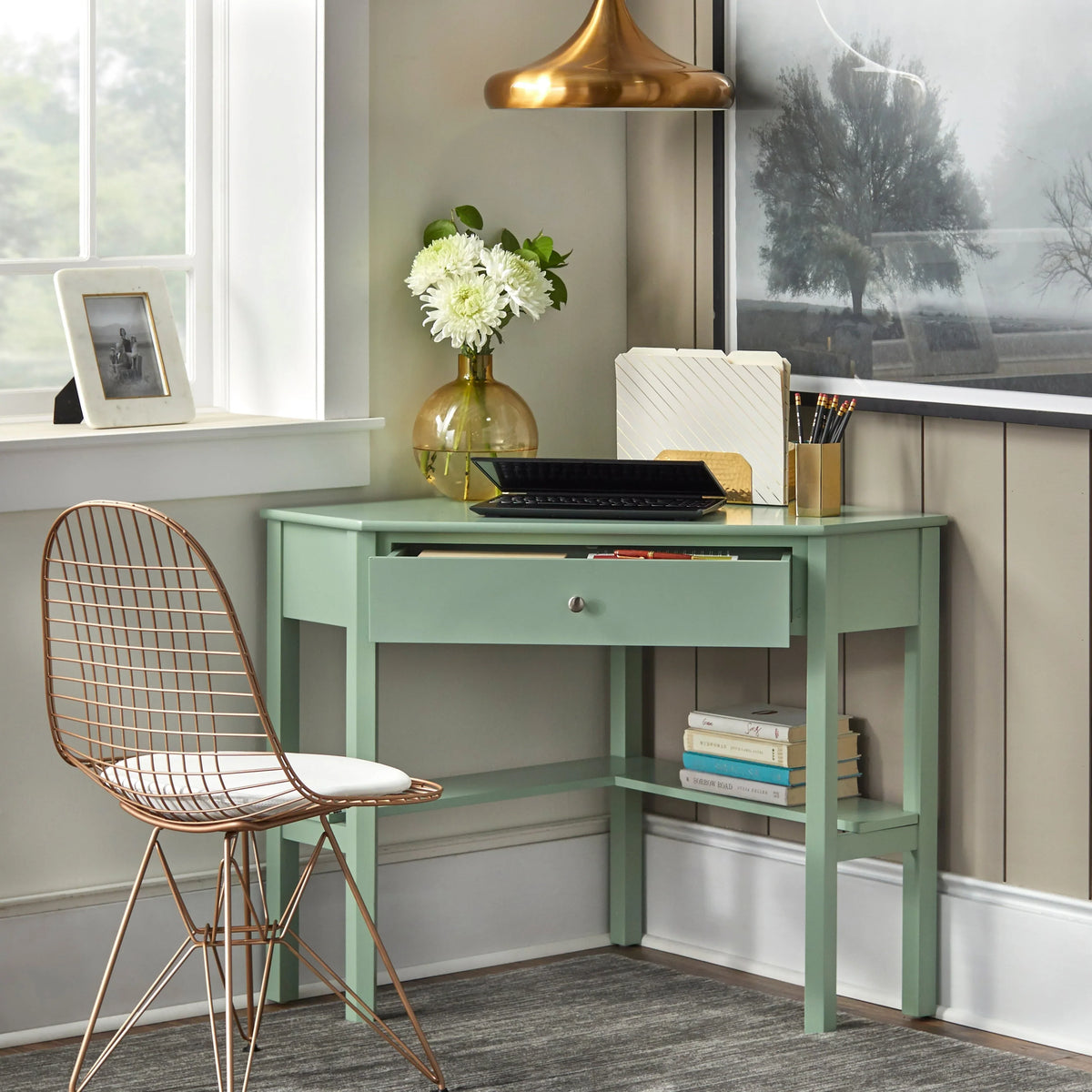 Bureau d'angle Lincoln Porch & Den