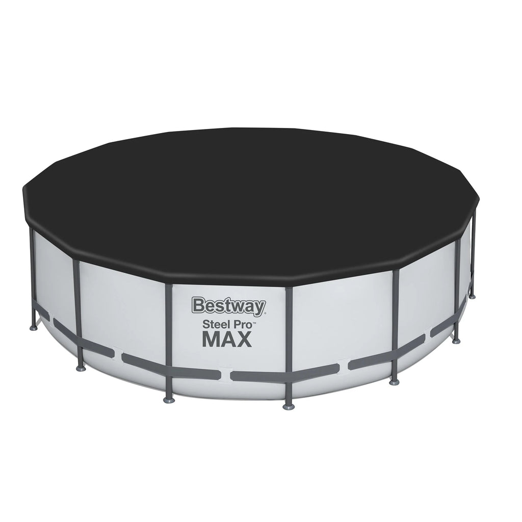 Piscine hors sol ronde Bestway Steel Pro MAX avec pompe et bâche
